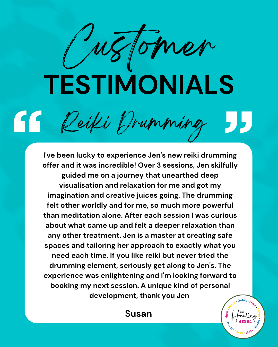 Reiki Drumming - Susan